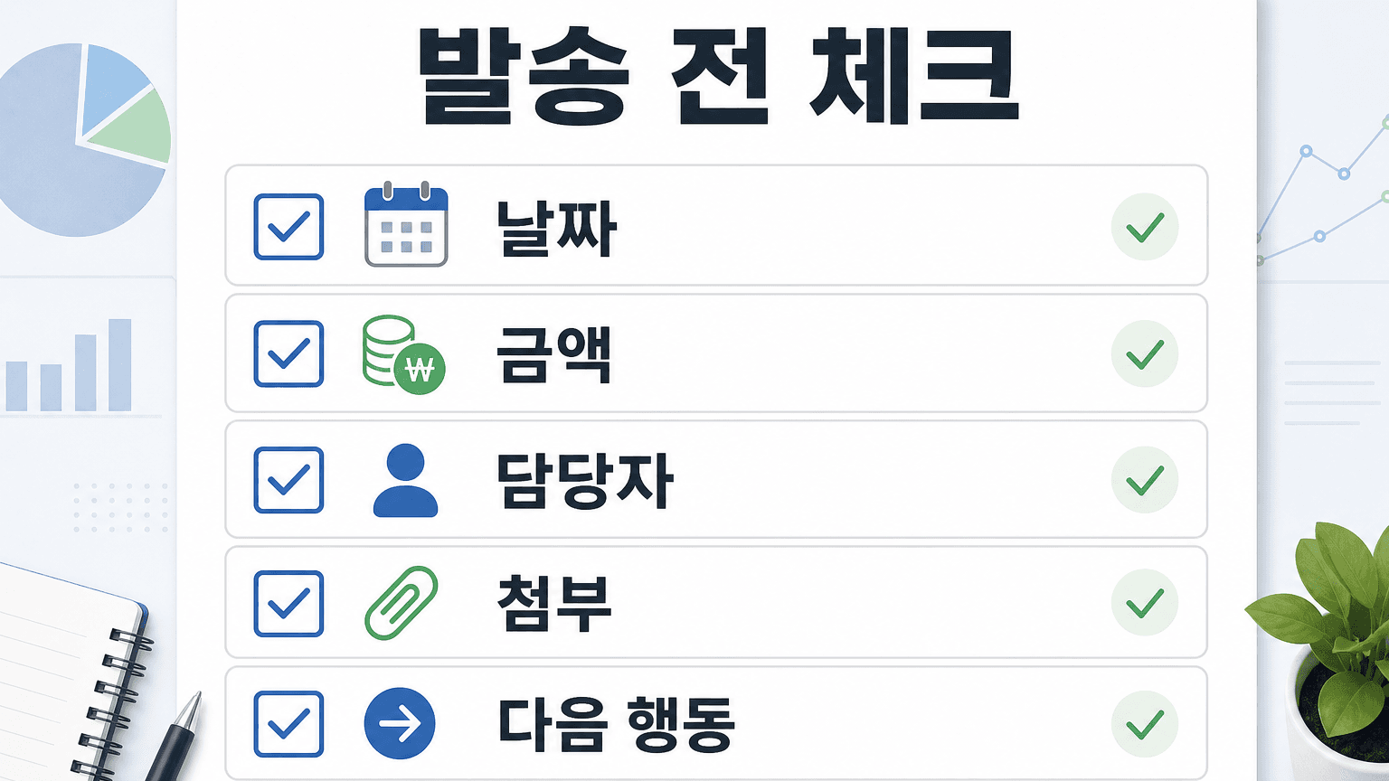 AI 답장 발송 전 날짜, 금액, 담당자, 첨부, 다음 행동을 확인하는 체크리스트