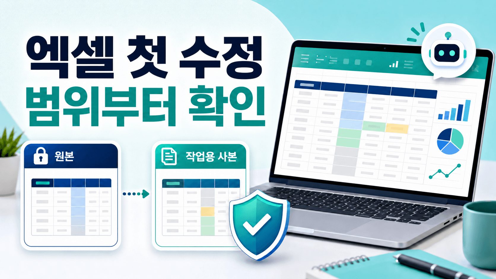 ChatGPT 엑셀 사용법, 원본 안 망치고 첫 수정 끝내는 프롬프트