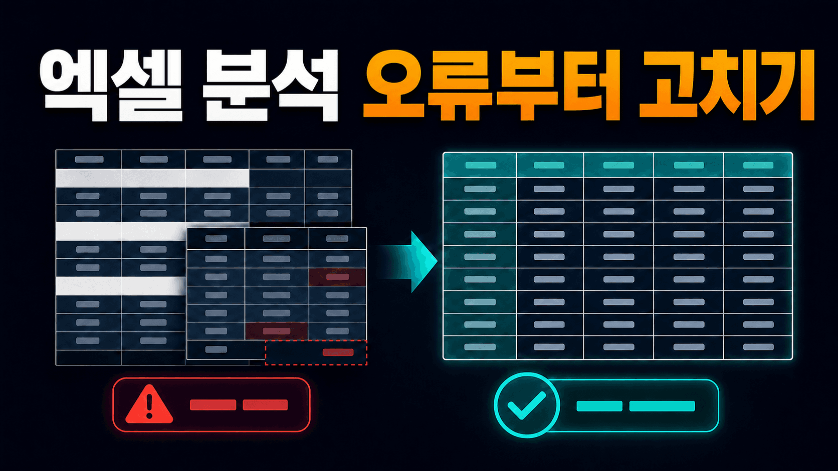 ChatGPT 엑셀 분석이 자꾸 틀릴 때, 파일부터 고칠 4가지