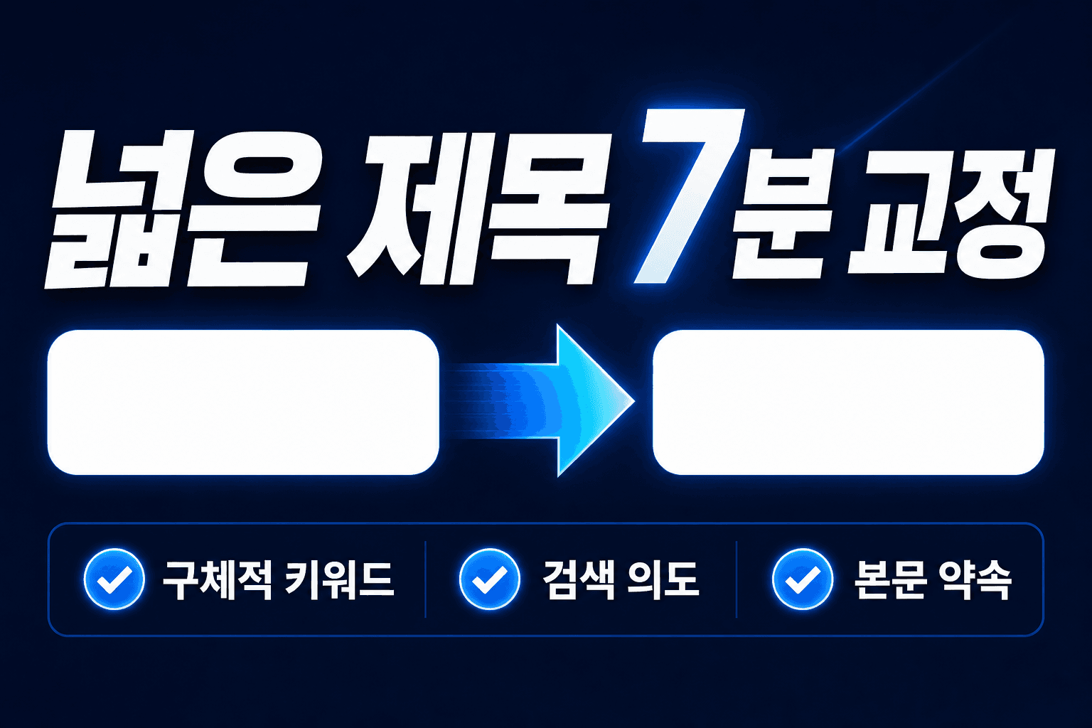워드프레스 제목이 너무 넓을 때, 7분 롱테일 키워드 프롬프트